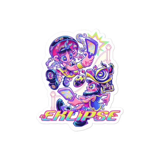 Neon Swing Sticker