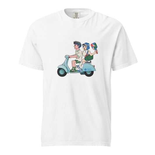 Quilted Moped T-Shirt